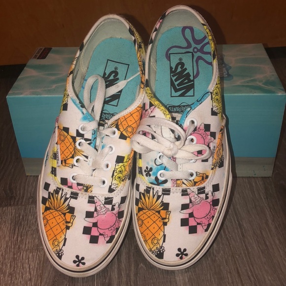 SpongeBob x Vans shoes 2021! WITH BOX - Picture 2 of 5